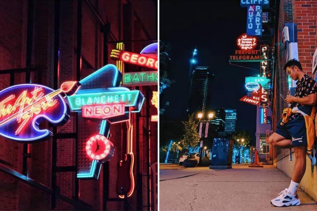 Historic Jd Loft, Near Ice District, Rogers Place, Ug Parking 埃德蒙顿 外观 照片