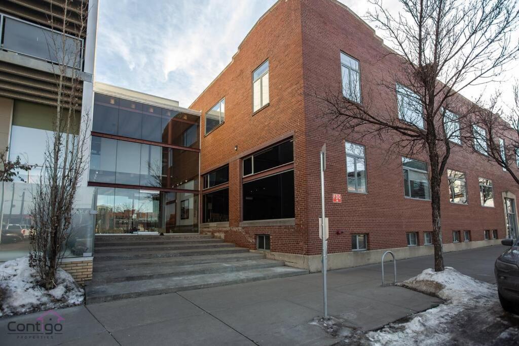 Historic Jd Loft, Near Ice District, Rogers Place, Ug Parking 埃德蒙顿 外观 照片